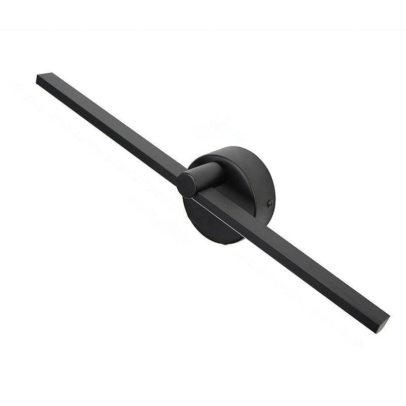 Linear Shape Vanity Lamp Modern Style Metal 1 Light Bath Light for Bathroom