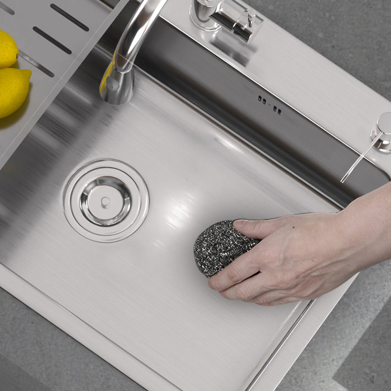 Modern Single Bowl Kitchen Sink Stainless Steel Kitchen Sink with Rectangle Shape