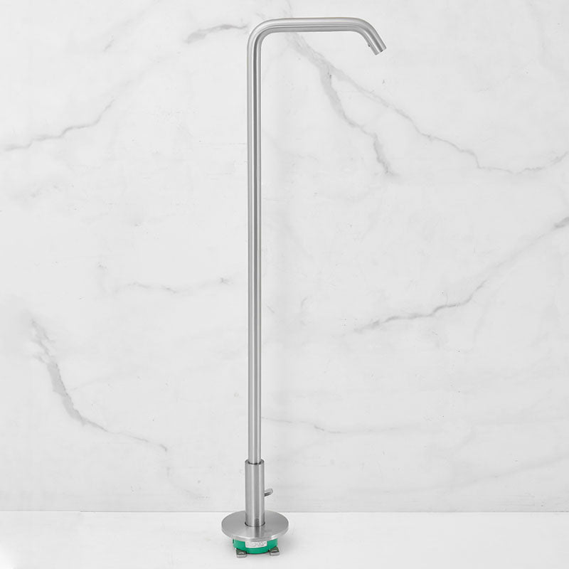 Tub Filler High Arc Handshower Lever Handle Copper Freestanding Tub Filler