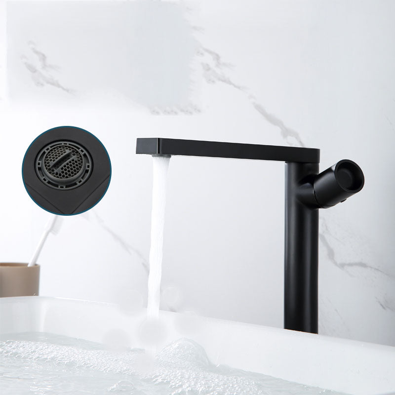 Modern Brass Bathroom Faucet Knob Handles Deck-mount Fixed Faucet