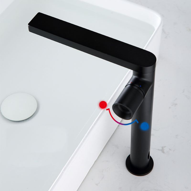 Modern Brass Bathroom Faucet Knob Handles Deck-mount Fixed Faucet