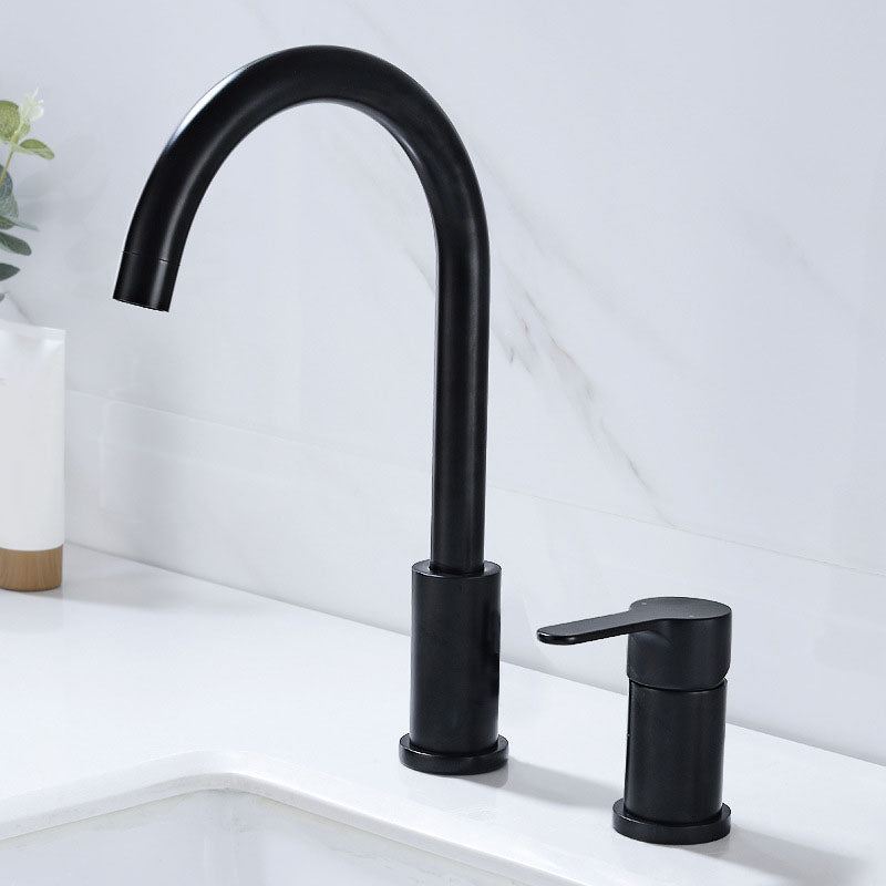 Industrial Roman Tub Faucet Trim High Arc Deck Mount Copper Bathtub Faucet