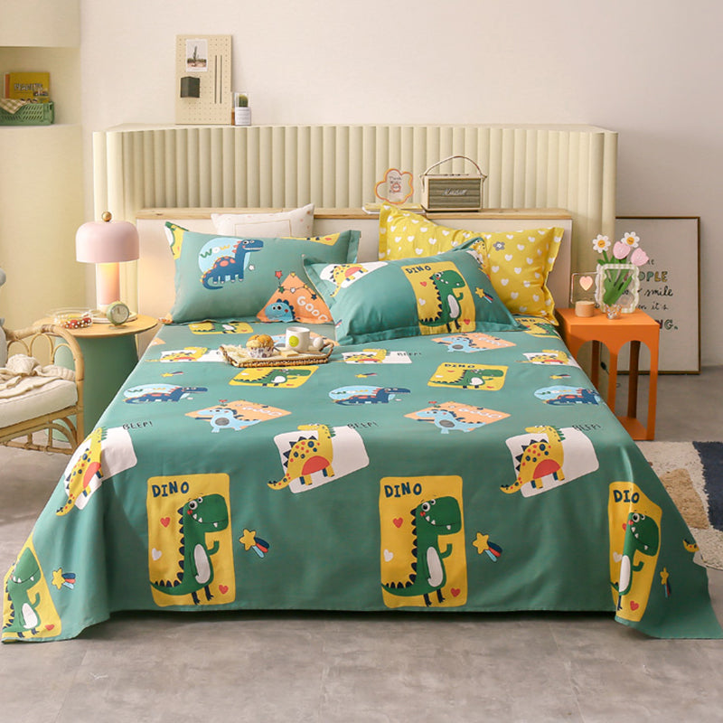 100 Cotton Bed Sheet Set Soft & Smooth Breathable Bed Sheet Set