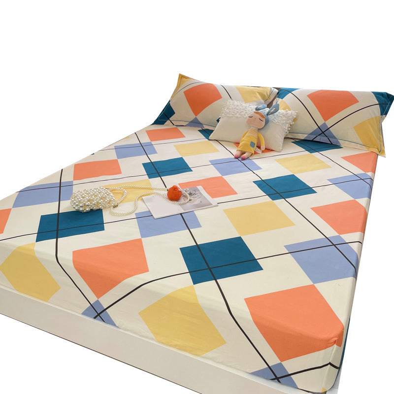 100 Cotton Bed Sheet Set Soft & Smooth Printed Bed Sheet Set