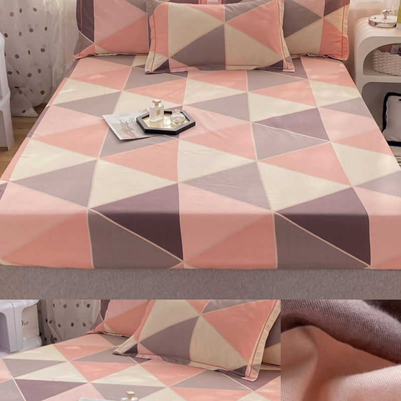 100 Cotton Bed Sheet Set Soft & Smooth Printed Bed Sheet Set