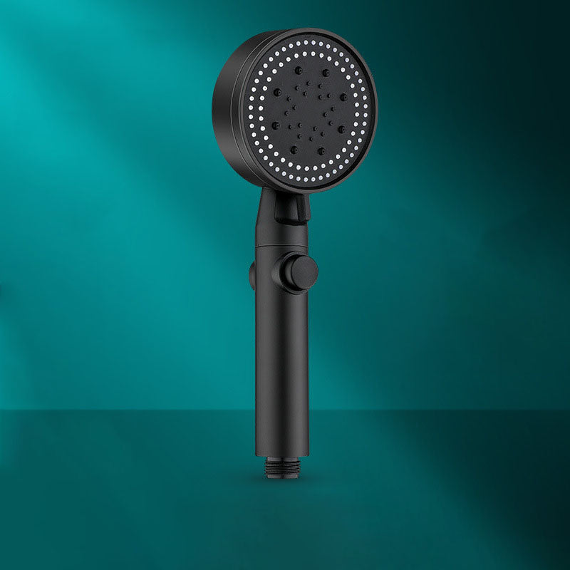 5 Setting Patterns Showerhead Plastic Round Handheld Shower Head