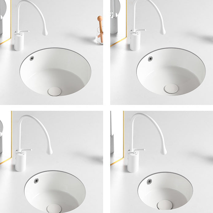 Modern Single Bowl Kitchen Sink Quartz Kitchen Sink with Round Shape