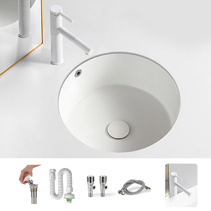 Modern Single Bowl Kitchen Sink Quartz Kitchen Sink with Round Shape