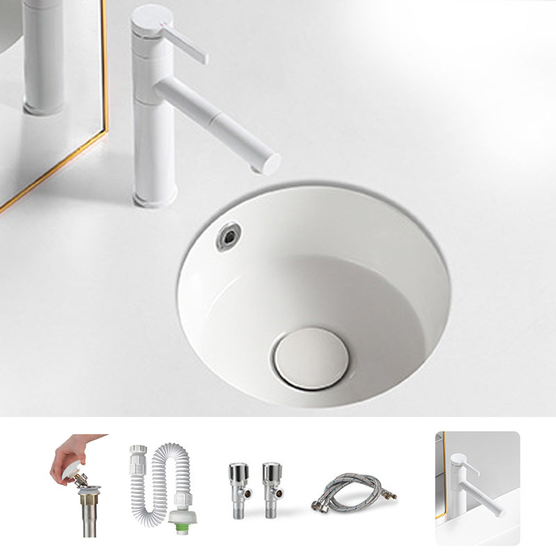 Modern Single Bowl Kitchen Sink Quartz Kitchen Sink with Round Shape