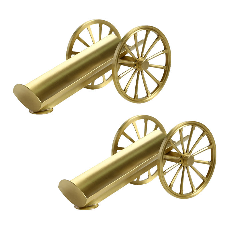 Countertop Wine Rack Metal Gold Wine Bottle Rack for Living Room