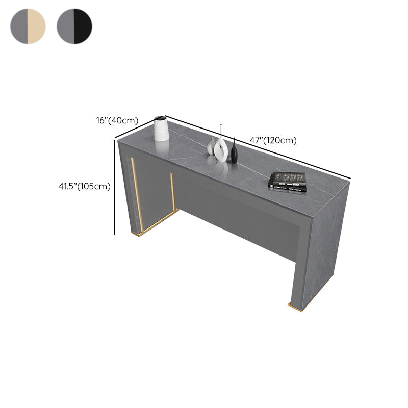 Modern Style Rectangle Bar Table 1/2/3 Pieces Stone Bar Table Set for Home Use