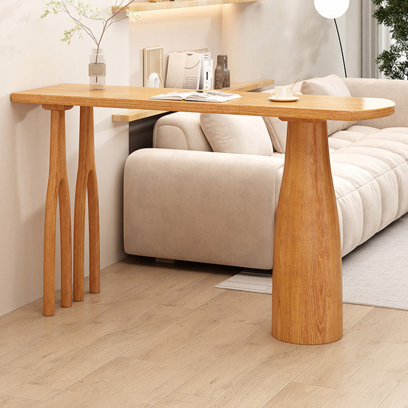 Contemporary Style Wood Bar Table 1/2 Pieces Bar Table Set for Home Use