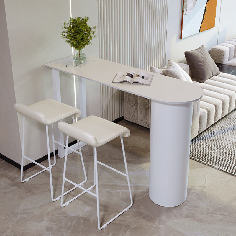 Modern Stone Counter Table 1/2/3 Pieces Bar Table Set for Living Room