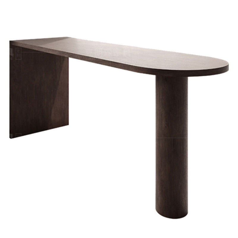 Industrial Style Rectangle Bar Table 1/2/5 Pieces Wood Bar Table Set for Kitchen