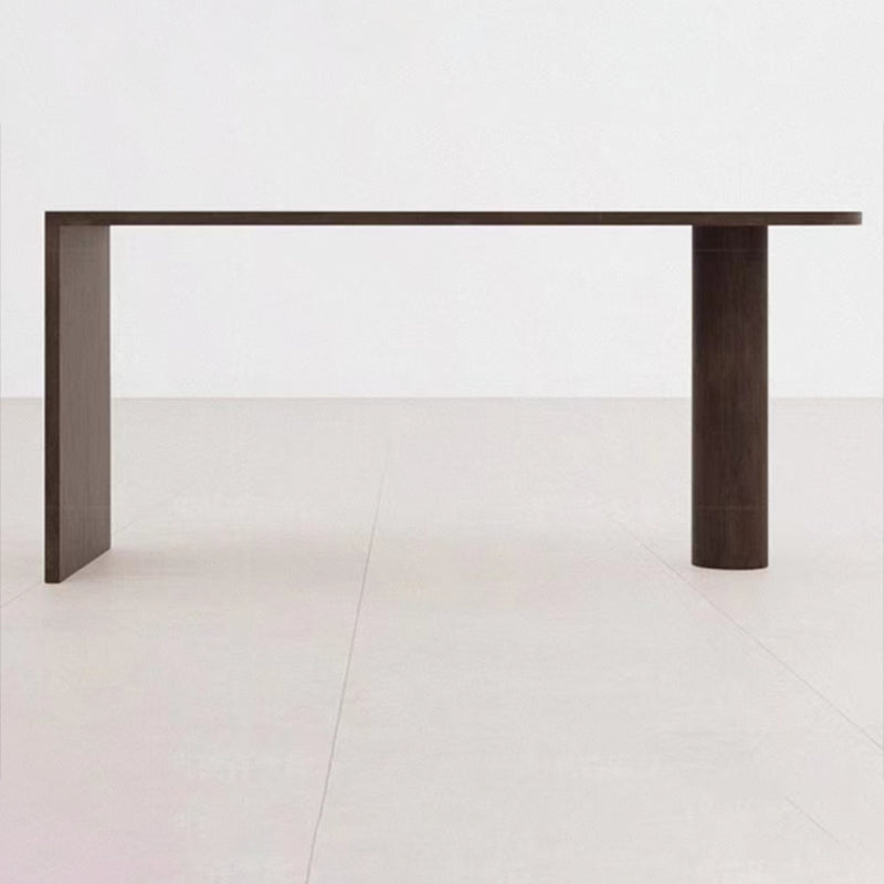 Industrial Style Rectangle Bar Table 1/2/5 Pieces Wood Bar Table Set for Kitchen