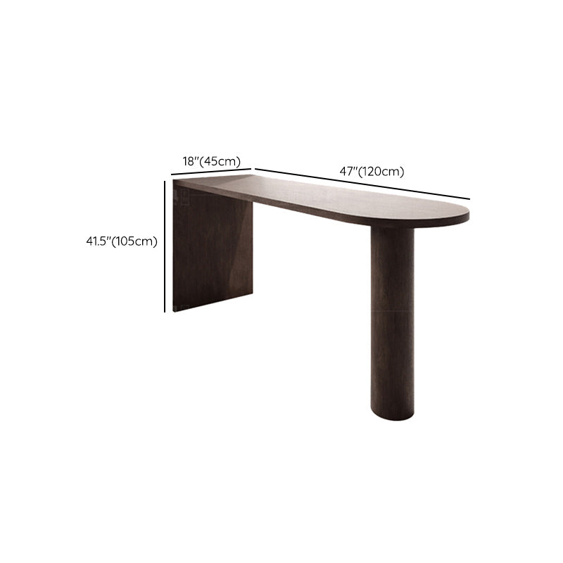 Industrial Style Rectangle Bar Table 1/2/5 Pieces Wood Bar Table Set for Kitchen