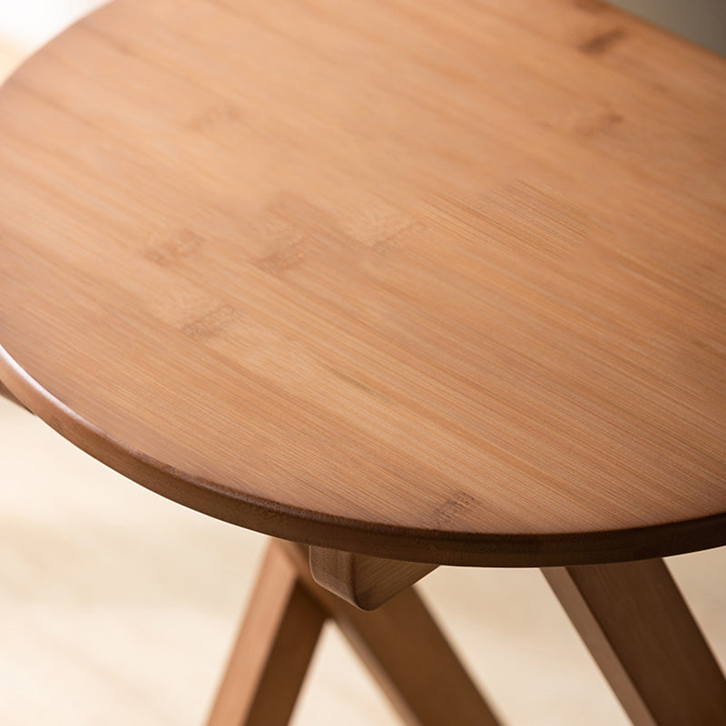 Contemporary Dining Stools Low Back Folding Bar Stools with Footrest