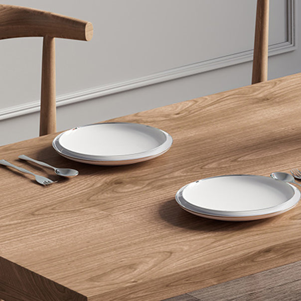 Modern Rectangle Wood Dining Table 1/2/5/7 Pieces Dining Set for Dining Room