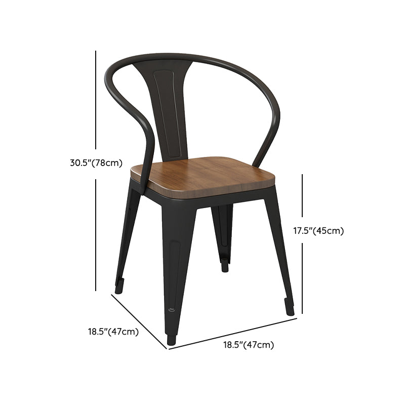 Industrial Rectangle Wood Dining Table 1/5/7 Pieces Dining Set for Barbecue Shop