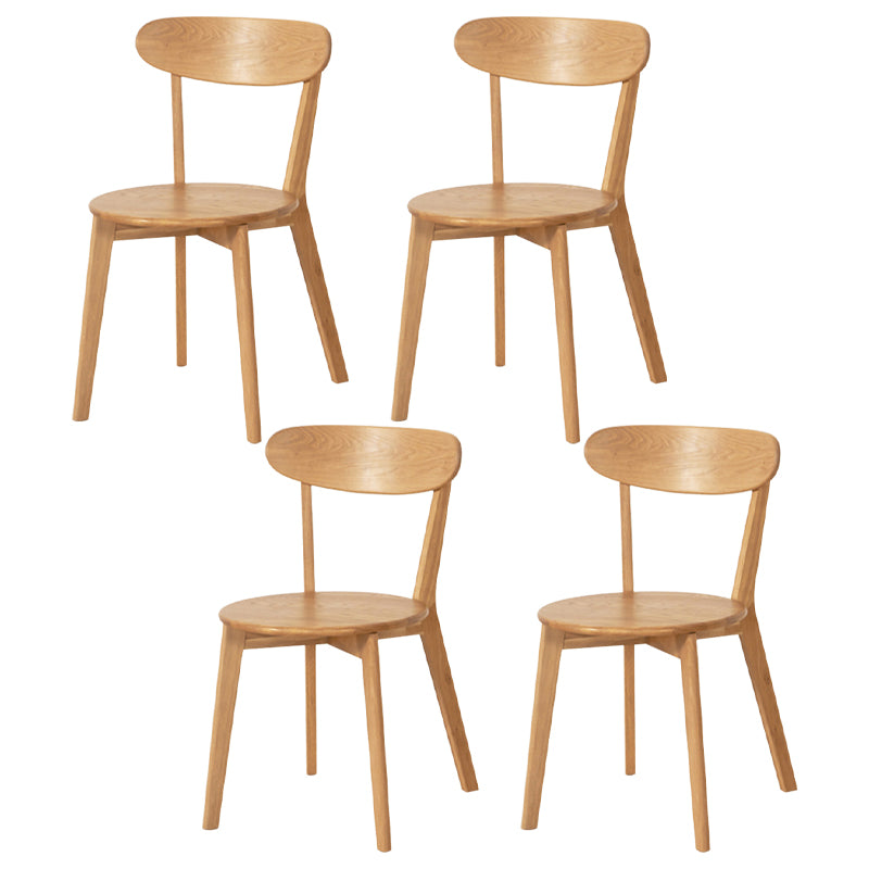 Modern Rectangle Wood Dining Table 1/4/5 Pieces Dining Set for Living Room