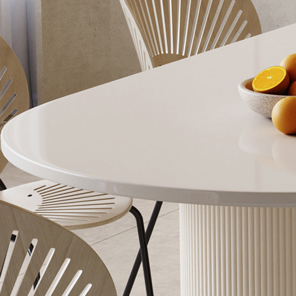 Dining Room Dinner Kitchen Table Contemporary Stone Dining Table