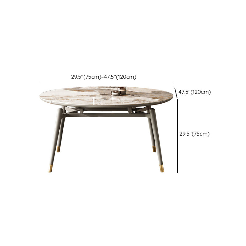 Dining Room Dinner Table Extendable 4 Legs Kitchen Dining Table