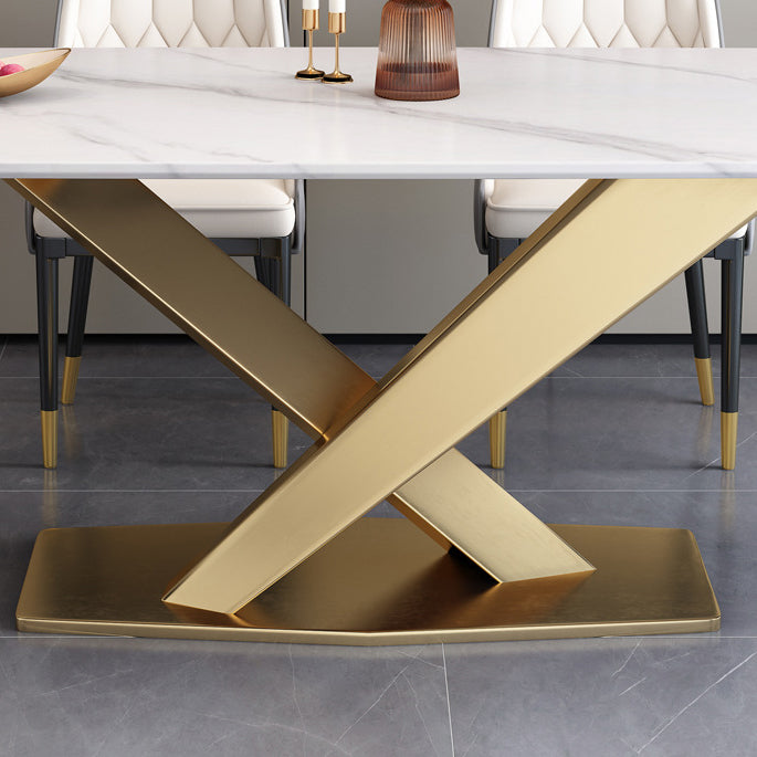 Dining Room Dinner Kitchen Table Pedestal Stone Dining Table
