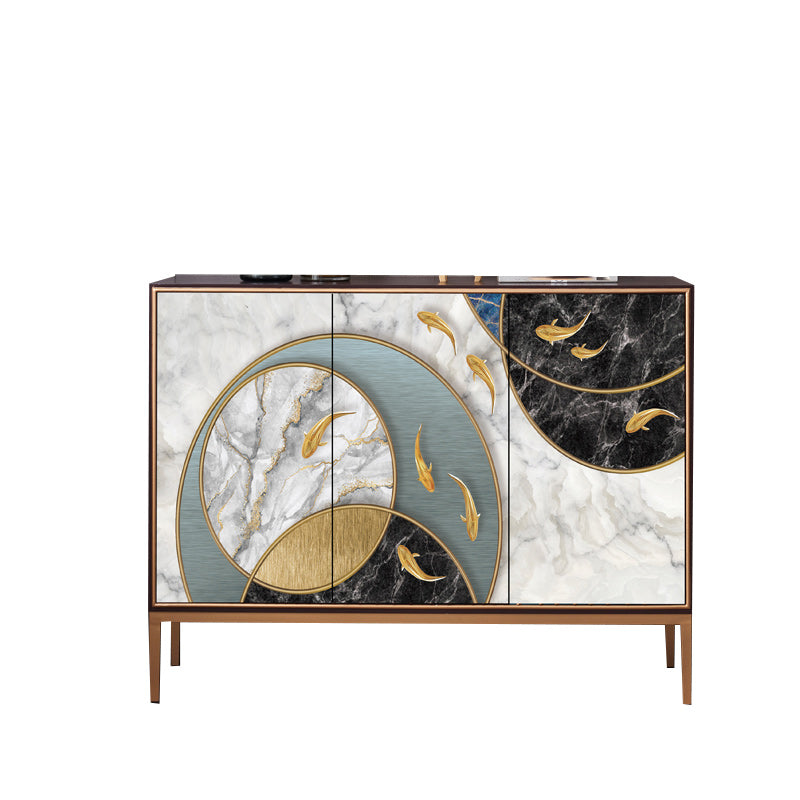 Classic Glam Dresser Solid Wood Storage Chest Dresser , 15.6 Inch Width