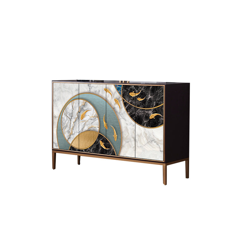 Classic Glam Dresser Solid Wood Storage Chest Dresser , 15.6 Inch Width