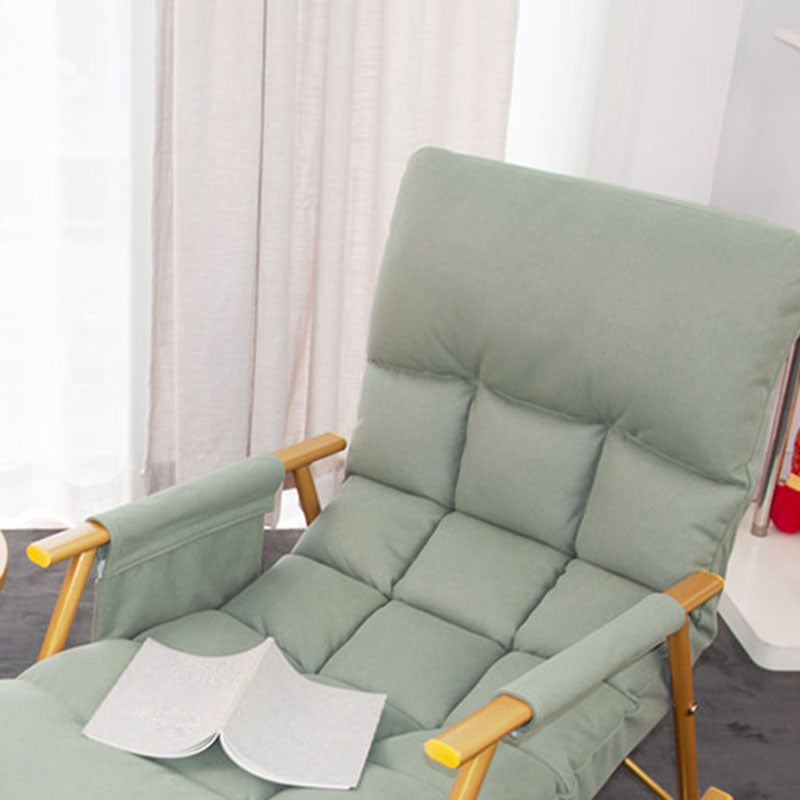 Single Modern Style Chaise Lazy Sofa Chair Lounge Leisure Rocking Chair
