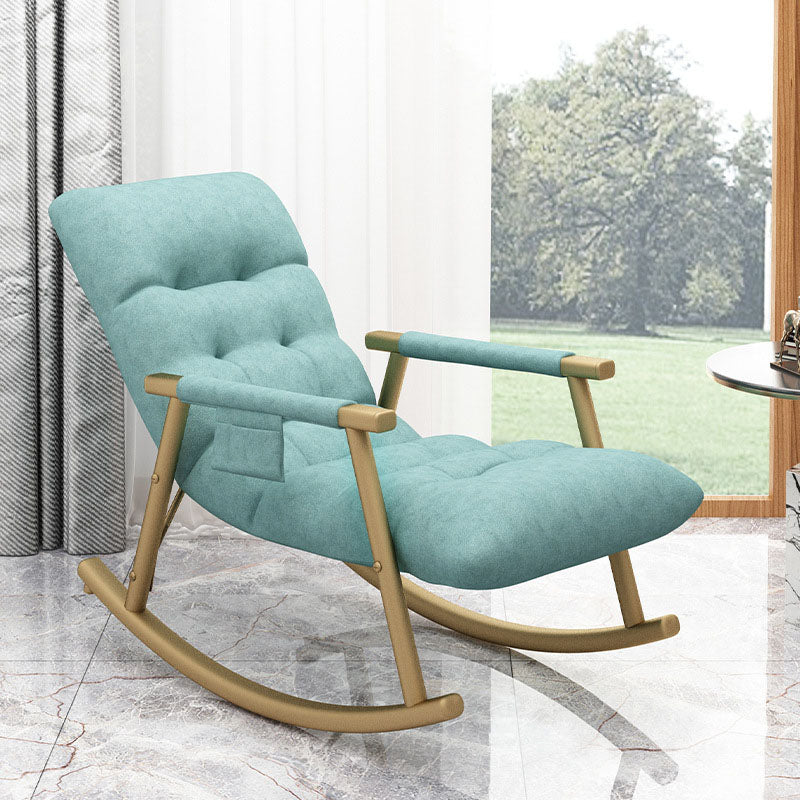 Contemporary Simple Sofa Rocking Chair Indoor Lazy Rocking Chair