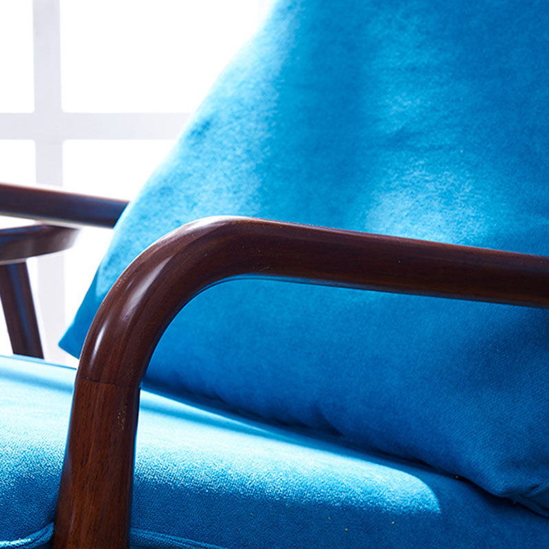 Mid Century Modern Style Sofa Rocking Chair Indoor Rocking Chair with Cushion