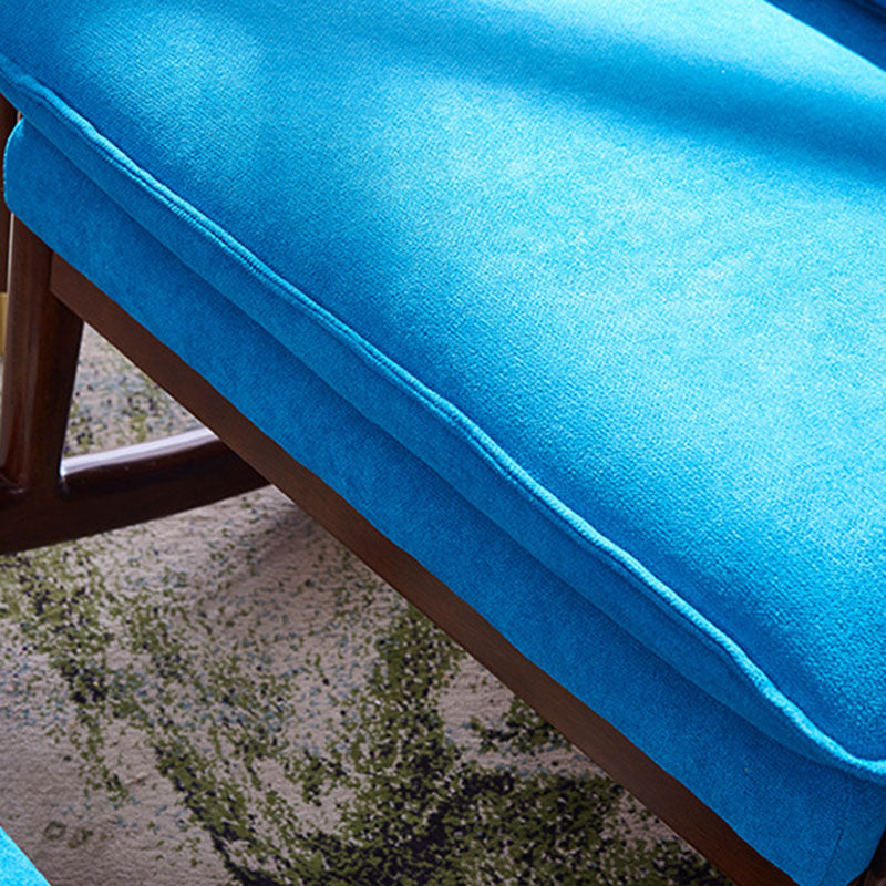 Mid Century Modern Style Sofa Rocking Chair Indoor Rocking Chair with Cushion