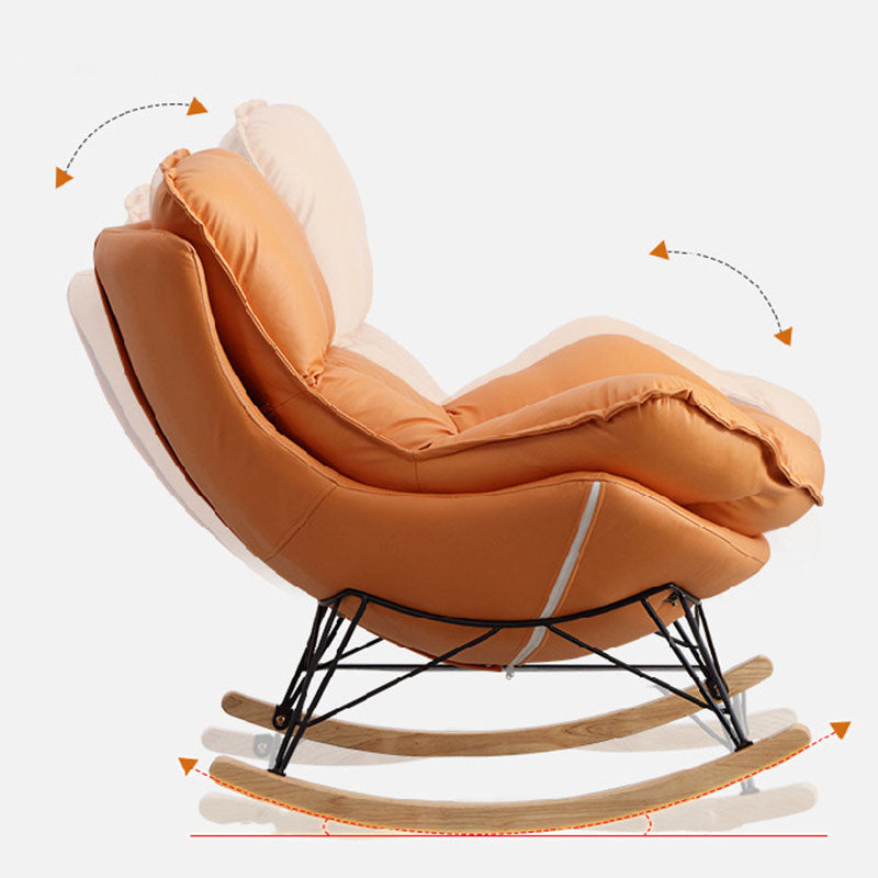 Modern Style Luxury Leisure Lazy Sofa Chair Home Waterproof Rocking Chair