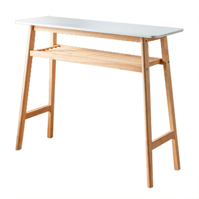 Industrial Rectangle Wood Counter Table 1/3 Pieces Bar Table Set for Living Room