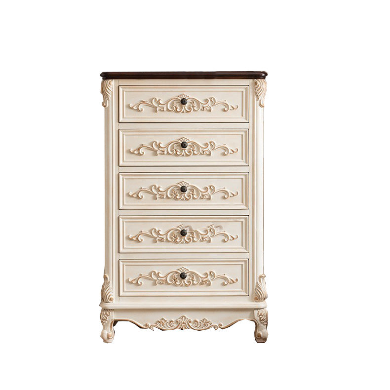 Classic Glam Storage Chest Solid Wood Storage Chest Dresser with 4/5/6 Drawers