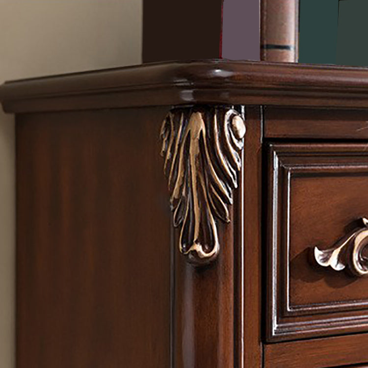 Classic Glam Storage Chest Solid Wood Storage Chest Dresser with 4/5/6 Drawers