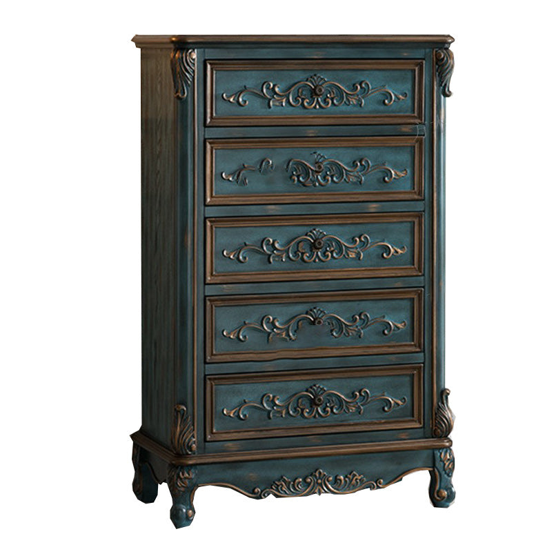 Classic Glam Storage Chest Solid Wood Storage Chest Dresser with 4/5/6 Drawers