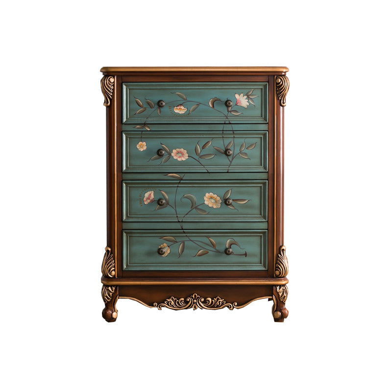 Classic Glam Storage Chest Solid Wood Storage Chest Dresser with 4/5/6 Drawers