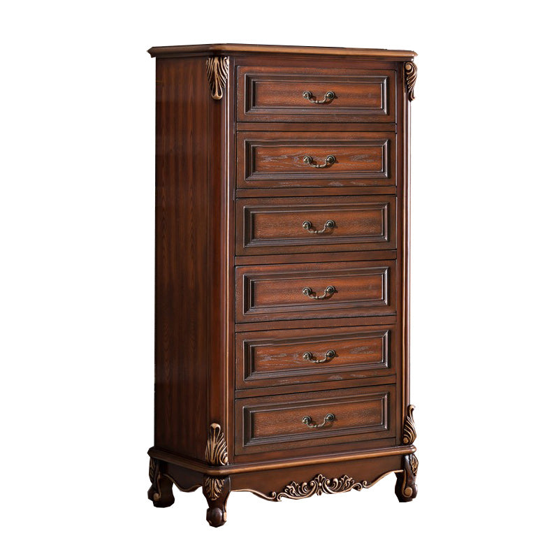 Classic Glam Storage Chest Solid Wood Storage Chest Dresser with 4/5/6 Drawers