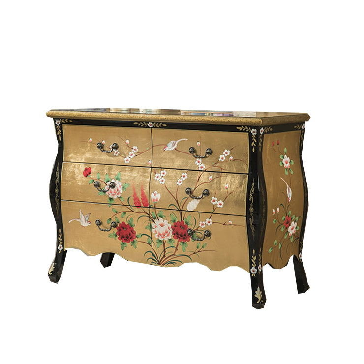 Classic Glam Dresser Solid Wood Storage Chest Dresser with 5/6/7/8/9 Drawers