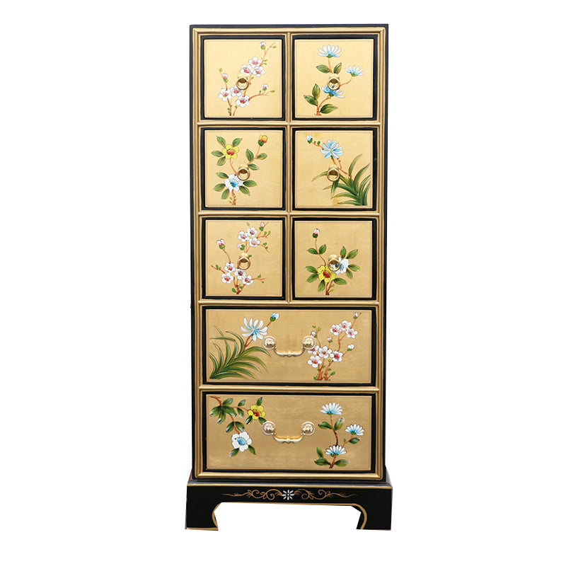 Classic Glam Dresser Solid Wood Storage Chest Dresser with 5/6/7/8/9 Drawers