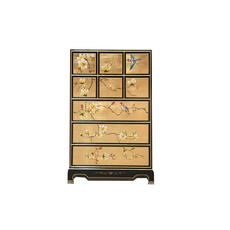 Classic Glam Dresser Solid Wood Storage Chest Dresser with 5/6/7/8/9 Drawers