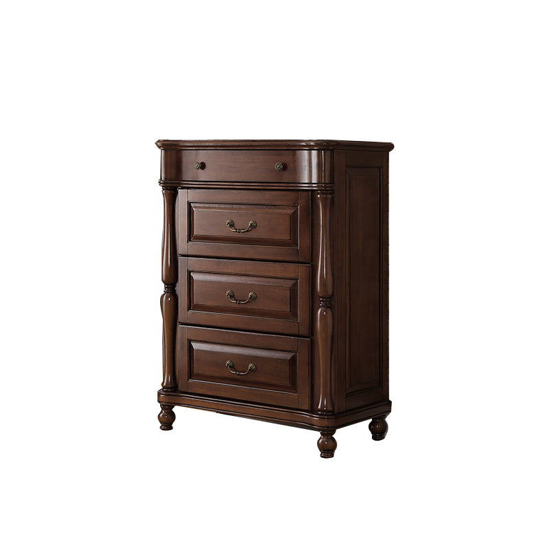 Traditional Storage Chest Solid Wood Dresser with 3/4/6/7/9 Drawers