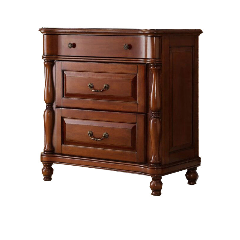 Traditional Storage Chest Solid Wood Dresser with 3/4/6/7/9 Drawers