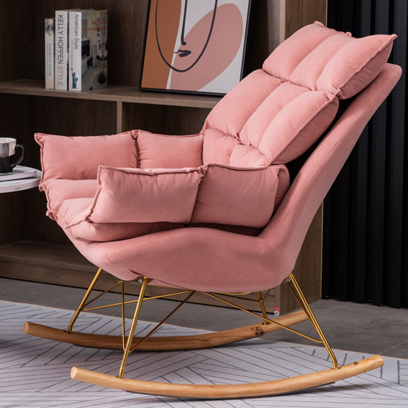Single Lazy Sofa Rocking Chair Indoor Rocking Chair for Bedroom