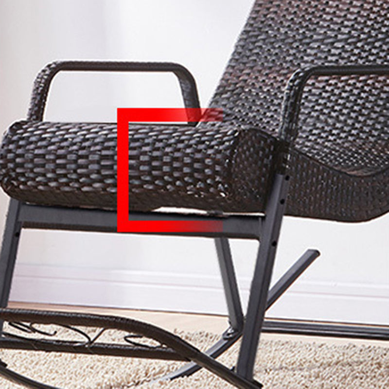 Modern Style Rattan Rocking Chair Indoor Rocking Chair for Break