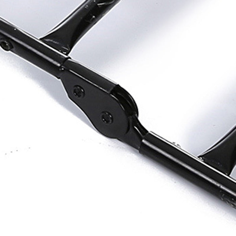 Modern Wood Base Lazy Chair Cotton Fabric Upholstery Rocking Chair for Bedroom