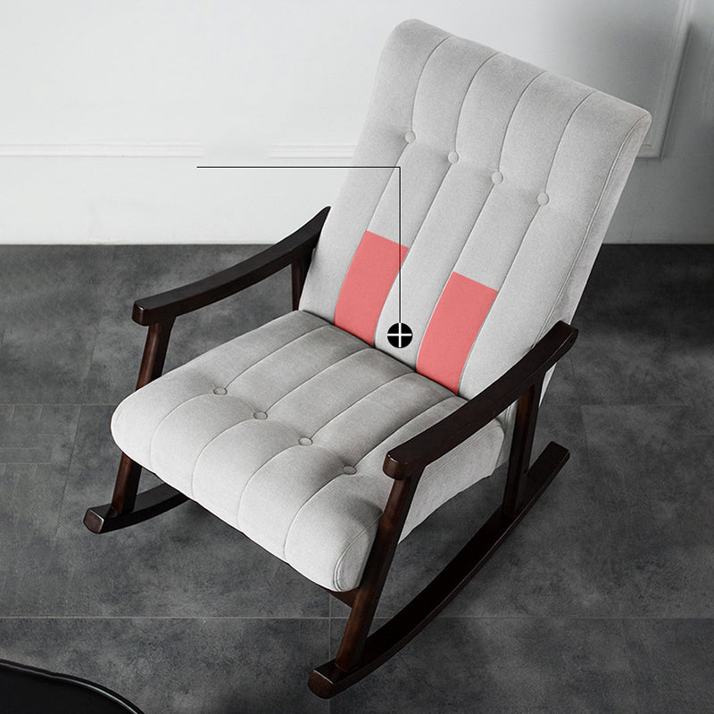Modern Simple Style Sofa Rocking Chair Indoor Rocking Chair for Break