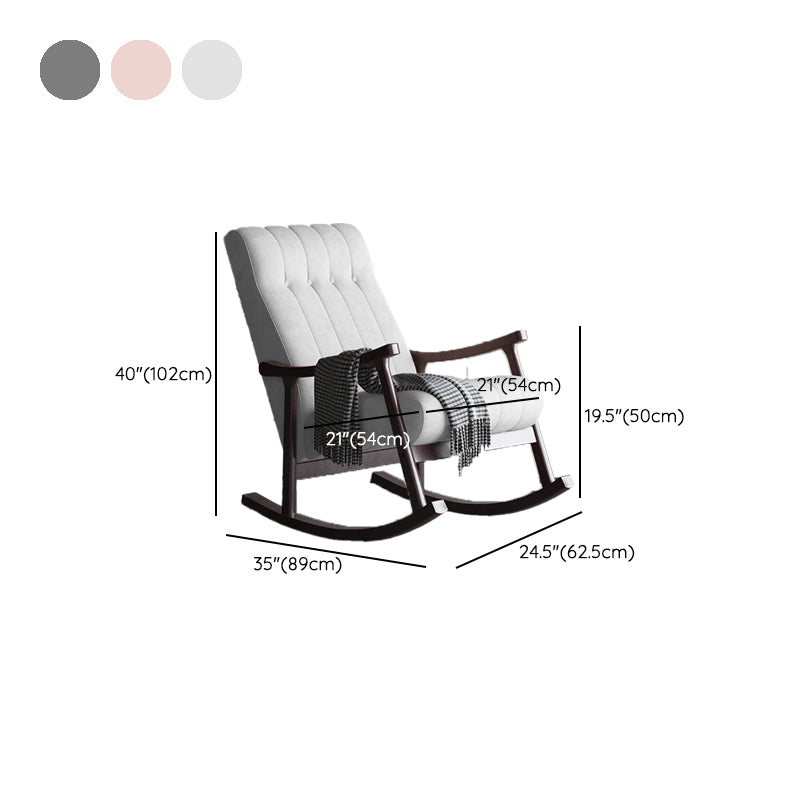 Modern Simple Style Sofa Rocking Chair Indoor Rocking Chair for Break